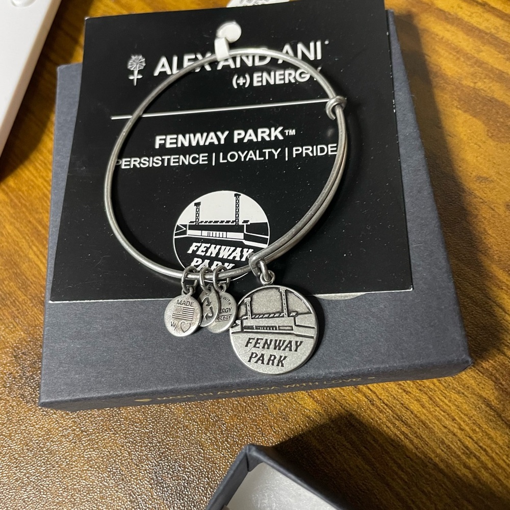 Alex and ani Fenway park bracelet charm Boston nwt